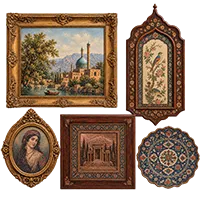 تابلو و دیوارکوب قدیمی