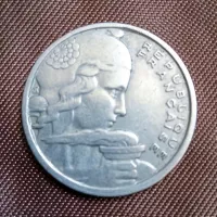 سکه 100 فرانک فرانسه سال 1955