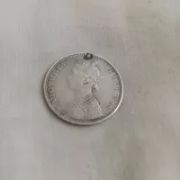 سکه ۱ روپیه نقره ملکه ویکتوریا ۱۸۸۹