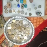 تعداد زیادی سکه قدیمی شاهنشاهی و جمهوری اسلامی