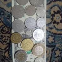 تعدادی سکه قدیمی ایرانی و خارجی