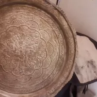 سینی قدیمی برنجی
