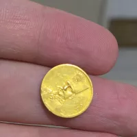 سکه طلای ۱ گرمی ناصرالدین شاه