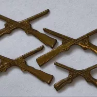 ست کامل نشان نیروی زمینی ارتش دوره پهلوی