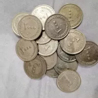 تعدادی سکه 200 تومانی ، 500 تومانی ، 100 تومانی