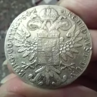 سکه نقره یک تالر اتریش یادبودی ملکه ماریا ترزا