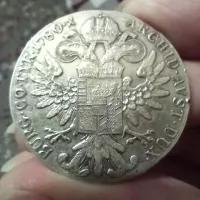 سکه نقره یک تالر اتریش یادبودی ملکه ماریا ترزا