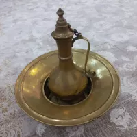 آفتابه لگن برنجی قدیمی