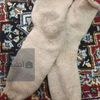 جوراب پشمی دست بافت