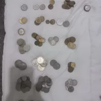 تعدادی سکه قدیمی ایرانی و شاهنشاهی