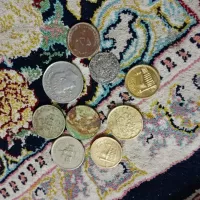 تعدادی سکه قدیمی جمهوری و پهلوی