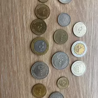 تعدادی سکه جمهوری کیفیت بانکی