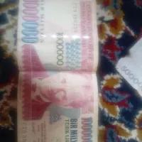 اسکناس لیر یک میلیونی ترکیه