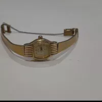 ساعت مچی سیتیزن زنانه قدیمی با روکش آب طلا