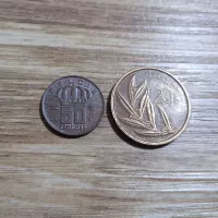 ست سکه 50 سنتیم و 20 فرانک بلژیک 1981 BELGIE - کد 7290