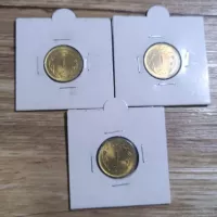 3 عدد سکه 1 ریال قدس 1359 ارور ک به گ - کد 7292