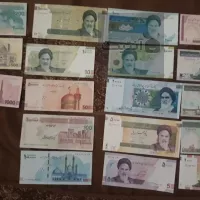 تعدادی اسکناس نو ایرانی جدید
